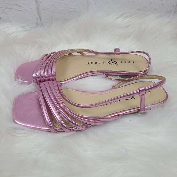 Katy Metallic Strappy Perry Sandals - Picture 5 of 9